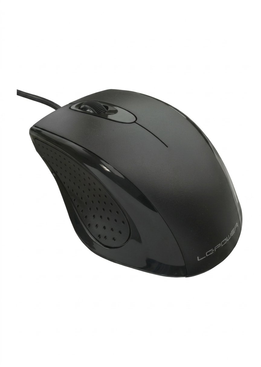 Optički USB miš, LC power LC-m710B, 800dpi, crni